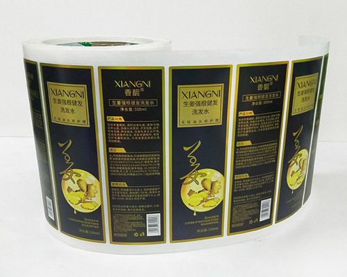 洗發(fā)水不干膠標(biāo)簽標(biāo)貼
